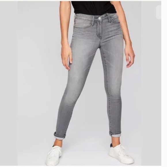 Nwot Athleta Sculptek Skinny Jeans Gray 
